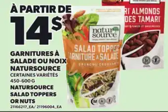 Provigo GARNITURES À SALADE OU NOIX NATURSOURCE, 450-600 G offer