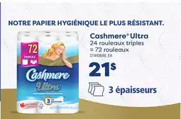 Provigo CASHMERE ULTRA, 24 ROULEAUX TRIPLES = 72 ROULEAUX offer