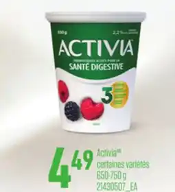 Provigo ACTIVIA, 650-750 g offer