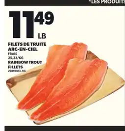 Provigo FILETS DE TRUITE ARC-EN-CIEL offer