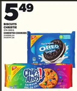 Provigo BISCUITS CHRISTIE, 374-500 G offer