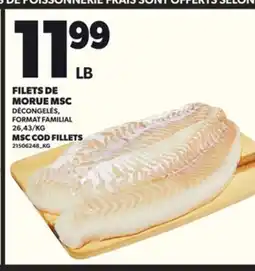 Provigo FILETS DE MORUE MSC offer