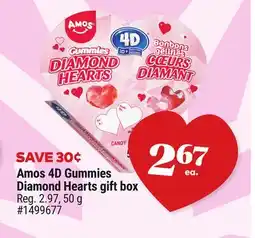 Giant Tiger Amos 4D Gummies Diamond Hearts gift box offer