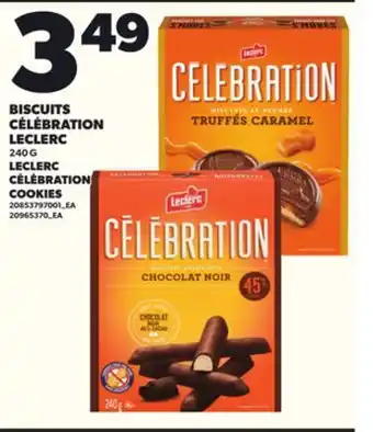 Provigo BISCUITS CÉLÉBRATION LECLERC, 240 G offer