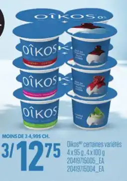 Provigo OIKOS, 4 x 95 g , 4 x 100 g offer