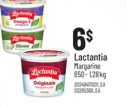 Provigo LACTANTIA MARGARINE, 850 - 1,28 kg offer