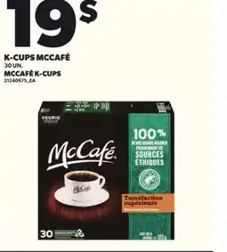 Provigo K-CUPS MCCAFÉ 30 UN offer