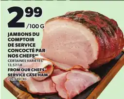 Provigo JAMBONS DU COMPTOIR DE SERVICE CONCOCTÉ PAR CONCOCTÉ PAR NOS CHEFS offer