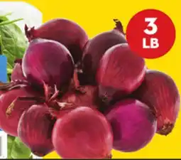 Giant Tiger or 3 lb red onions offer