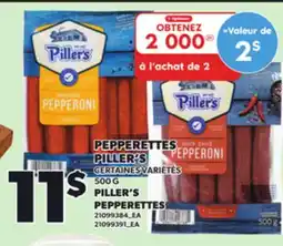 Provigo PILLER'S PEPPERETTES, 500 G offer