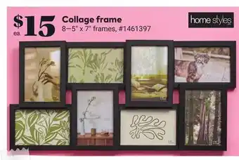 Giant Tiger Home styles Collage frame offer