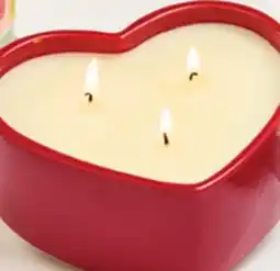 Giant Tiger 3-wick ceramic heart offer