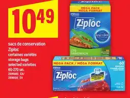 Maxi SACS DE CONSERVATION ZIPLOC, 60-270 un offer