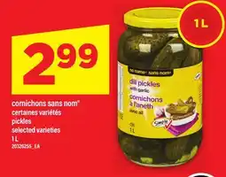 Maxi CORNICHONS SANS NOM | PICKLES, 1L offer