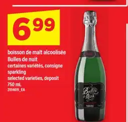 Maxi BOISSON DE MALT ALCOOLISÉE BULLES DE NUIT, 750 ML offer