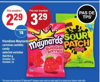 Maxi FRIANDISES MAYNARDS, 150/154 G offer