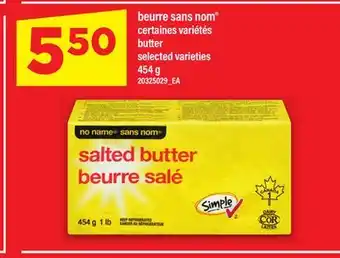 Maxi BEURRE SANS NOM , 454 G offer