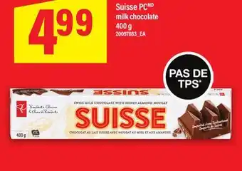 Maxi CHOCOLAT AU LAIT SUISSE PC / MILK CHOCOLATE, 400 G offer