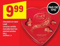 Maxi CHOCOLATS EN CŒUR LINDT | CHOCOLATE HEART BOX 108 G offer