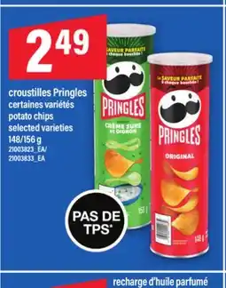 Maxi croustilles Pringles, 148/156 g offer