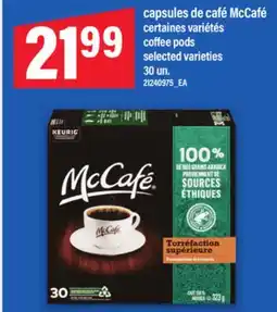 Maxi CAPSULES DE CAFÉ MCCAFÉ, 30 un offer