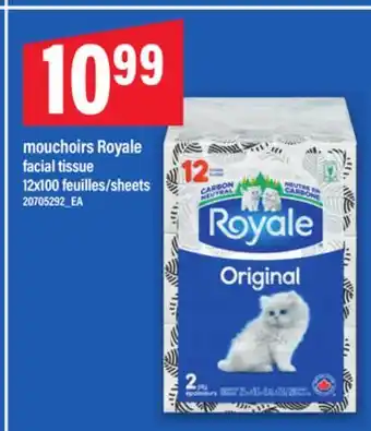 Maxi MOUCHOIRS ROYALE, 12x100 feuilles offer