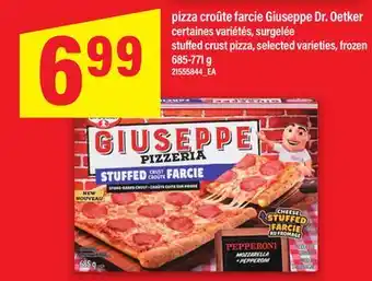 Maxi PIZZA CROÛTE FARCIE GIUSEPPE DR. OETKER, 685-771 g offer