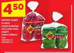 Maxi GREEN SWEET RED OR GREEN SWEET PEPPERS, 4 un offer