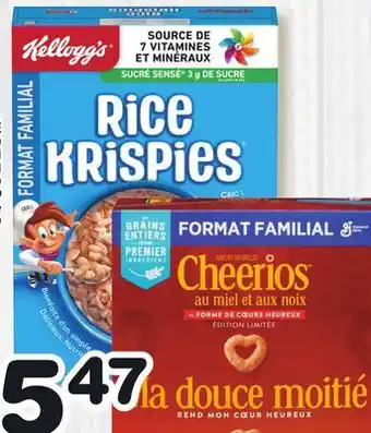 Marches Tradition KELLOGG'S OR GENERAL MILLS CEREAL offer