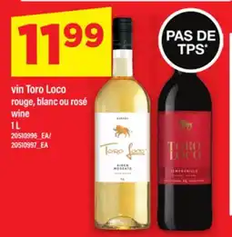 Maxi VIN TORO LOCO | WINE, 1L offer