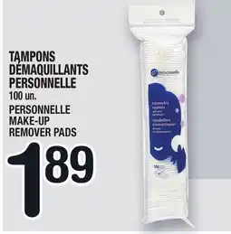 Marche Ami TAMPONS DÉMAQUILLANTS PERSONNELLE | PERSONNELLE MAKE-UP REMOVER PADS offer