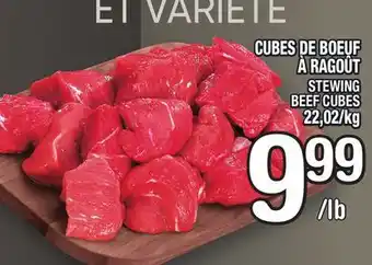 Marche Ami CUBES DE BOEUF À RAGOÛT | STEWING BEEF CUBES offer