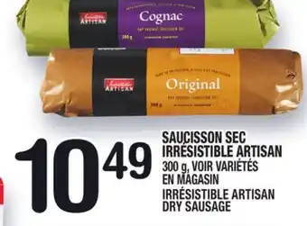 Marche Ami SAUCISSON SEC IRRÉSISTIBLE ARTISAN | IRRÉSISTIBLE ARTISAN DRY SAUSAGE offer