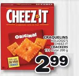 Marches Tradition KELLOGG'S CHEEZ-IT CRACKERS offer