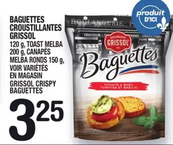 Marche Ami BAGUETTES CROUSTILLANTES GRISSOL | GRISSOL CRISPY BAGUETTES offer