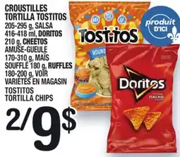 Marche Ami CROUSTILLES TORTILLA TOSTITOS | TOSTITOS TORTILLA CHIPS offer