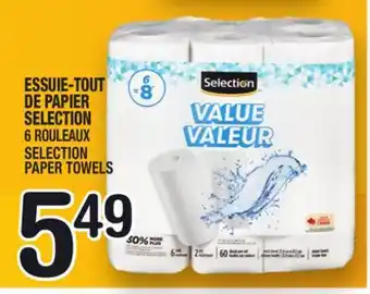 Marche Ami ESSUIE‑TOUT DE PAPIER SELECTION | SELECTION PAPER TOWELS offer