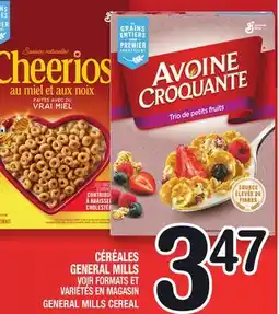 Marche Ami CÉRÉALES GENERAL MILLS | GENERAL MILLS CEREAL offer