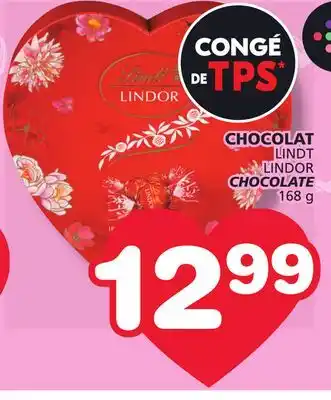 Marches Tradition LINDT LINDOR CHOCOLATE offer