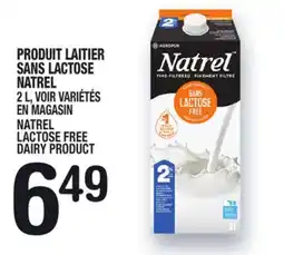 Marche Ami PRODUIT LAITIER SANS LACTOSE NATREL | NATREL LACTOSE FREE DAIRY PRODUCT offer