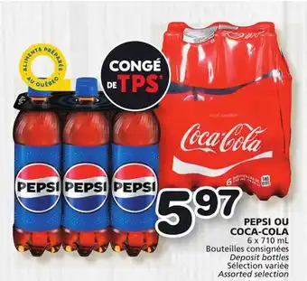 Marches Tradition PEPSI OU COCA-COLA offer