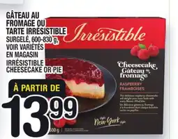 Marche Ami GÂTEAU AU FROMAGE OU TARTE IRRÉSISTIBLE | IRRÉSISTIBLE CHEESECAKE OR PIE offer