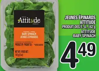 Marche Ami JEUNES ÉPINARDS ATTITUDE | ATTITUDE BABY SPINACH offer