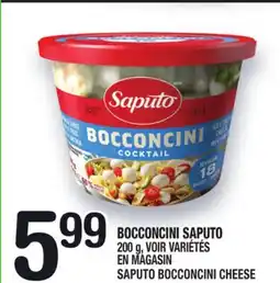 Marche Ami BOCCONCINI SAPUTO | SAPUTO BOCCONCINI CHEESE offer