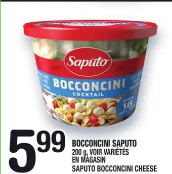 Marche Ami BOCCONCINI SAPUTO | SAPUTO BOCCONCINI CHEESE offer