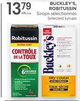 Proxim BUCKLEY'S, ROBITUSSIN offer