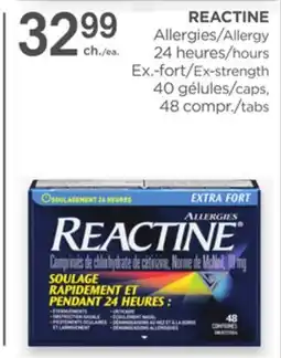 Proxim REACTINE Allergy offer