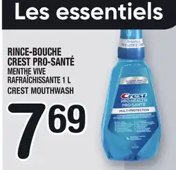 Marche Ami RINCE-BOUCHE CREST PRO-SANTÉ | CREST MOUTHWASH offer