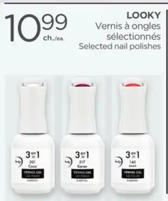 Proxim LOOKY Selected nail polishes offer