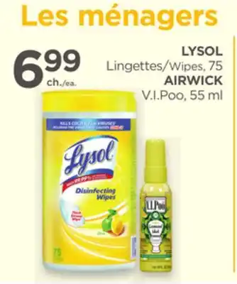 Proxim LYSOL, AIRWICK offer